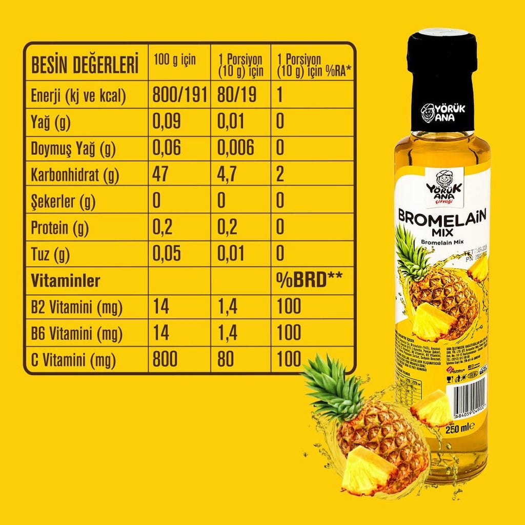 Bromelain Mix 250 ML